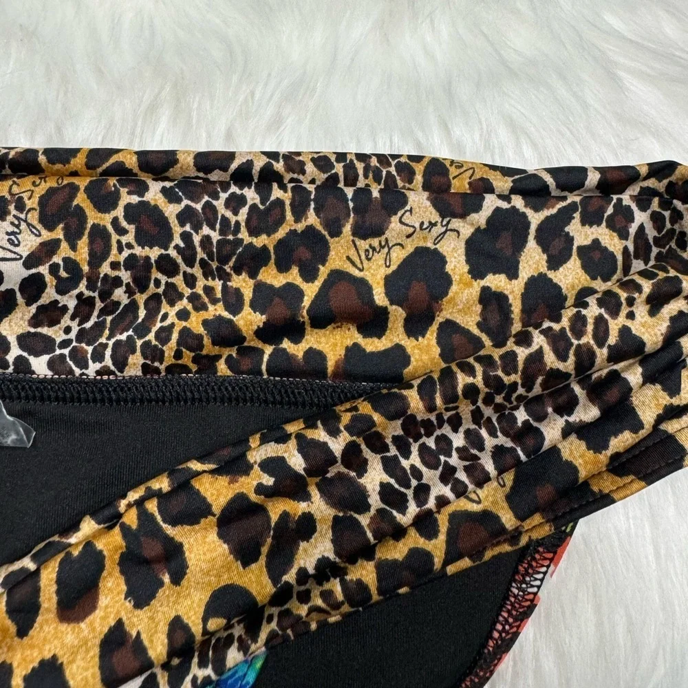 Victorias Secret Floral and Leopard Bombshell Swim Suit